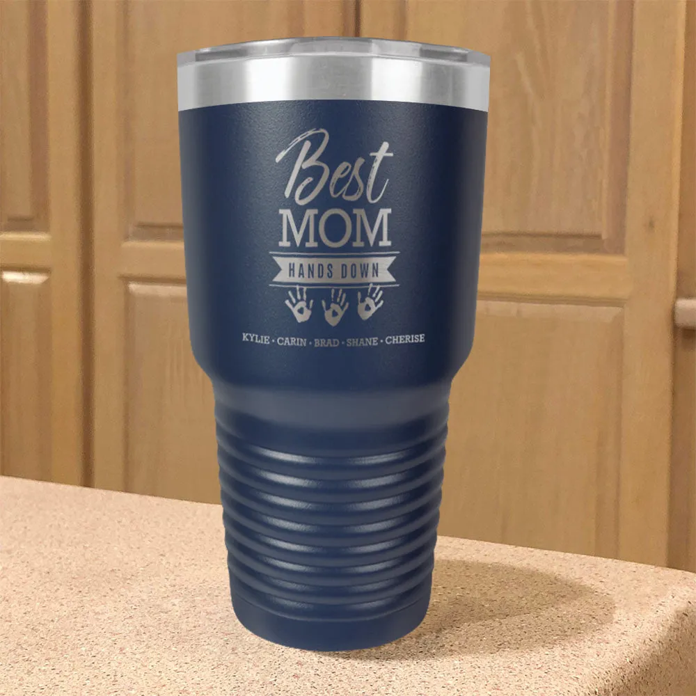 Hands Down Personalized Stainless Steel Tumbler