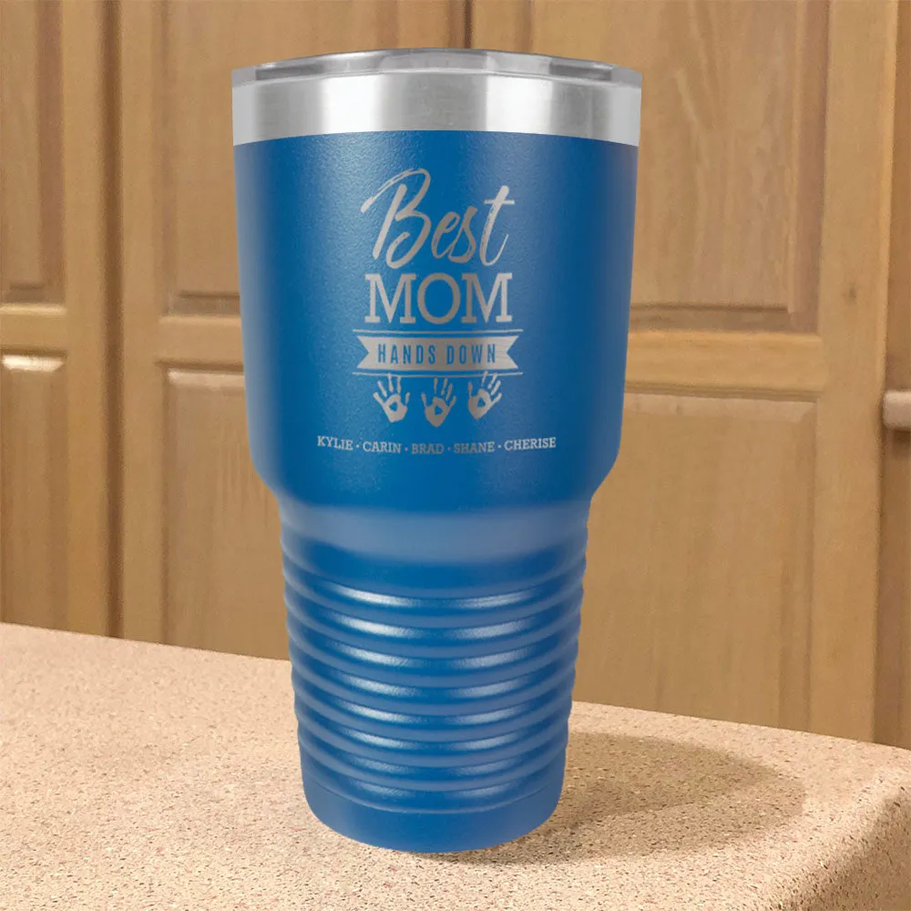 Hands Down Personalized Stainless Steel Tumbler