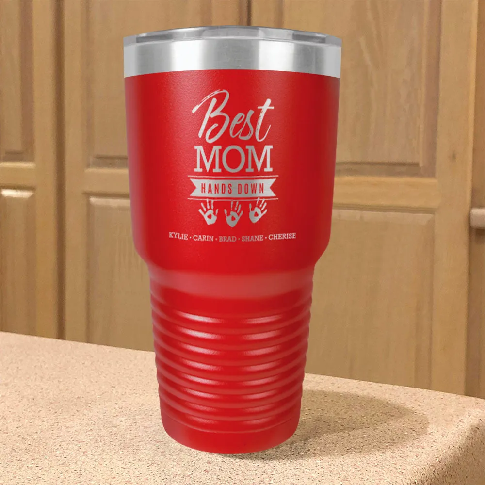 Hands Down Personalized Stainless Steel Tumbler