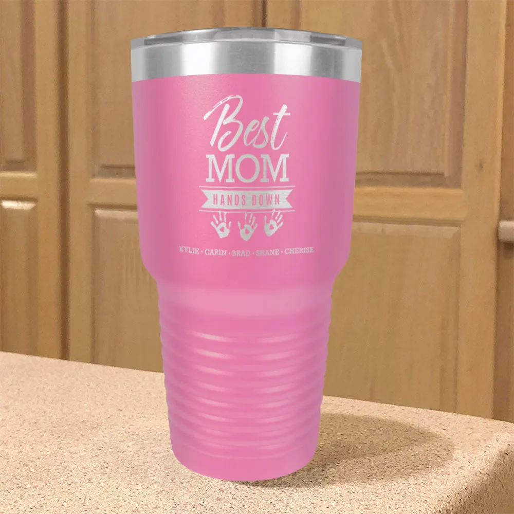 Hands Down Personalized Stainless Steel Tumbler