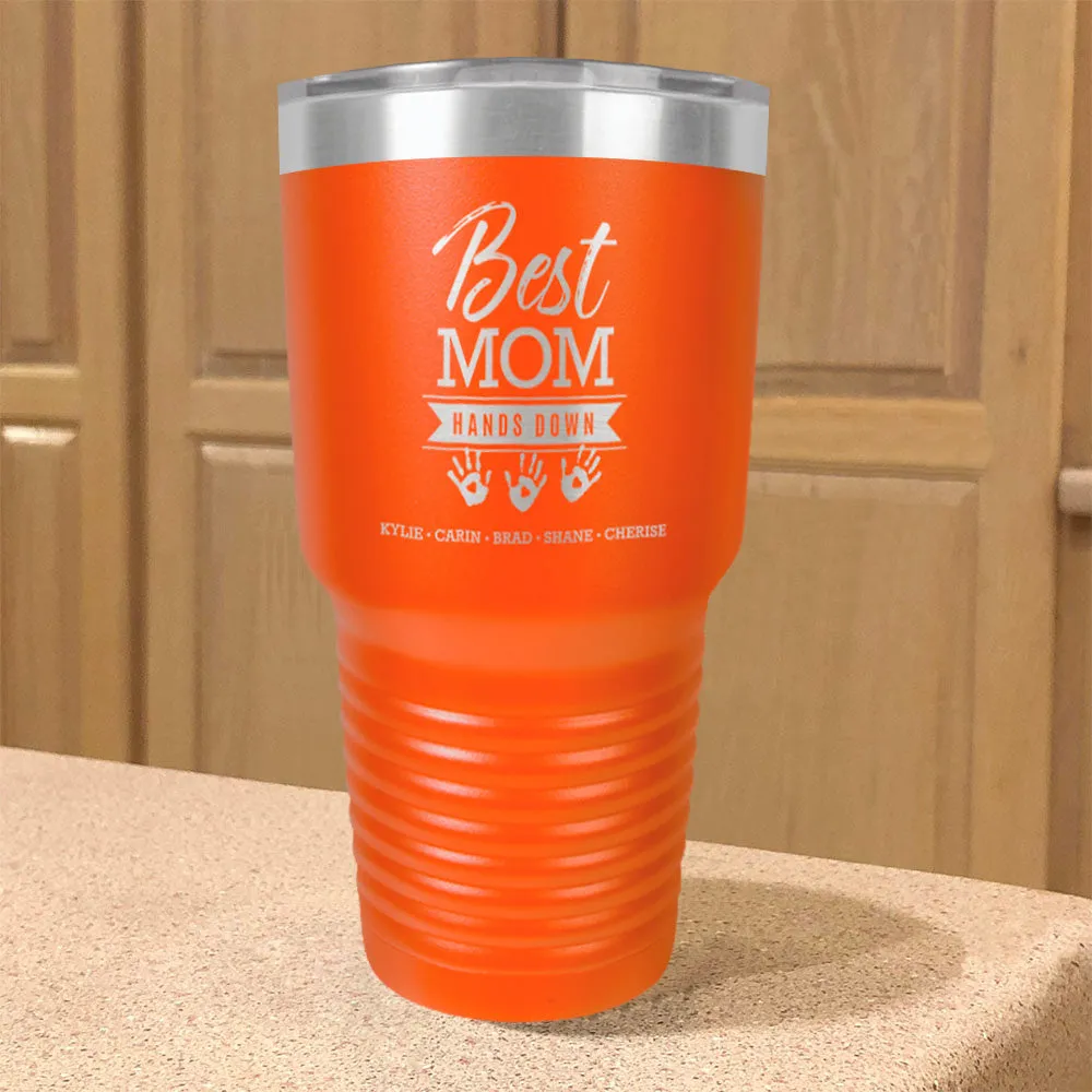 Hands Down Personalized Stainless Steel Tumbler