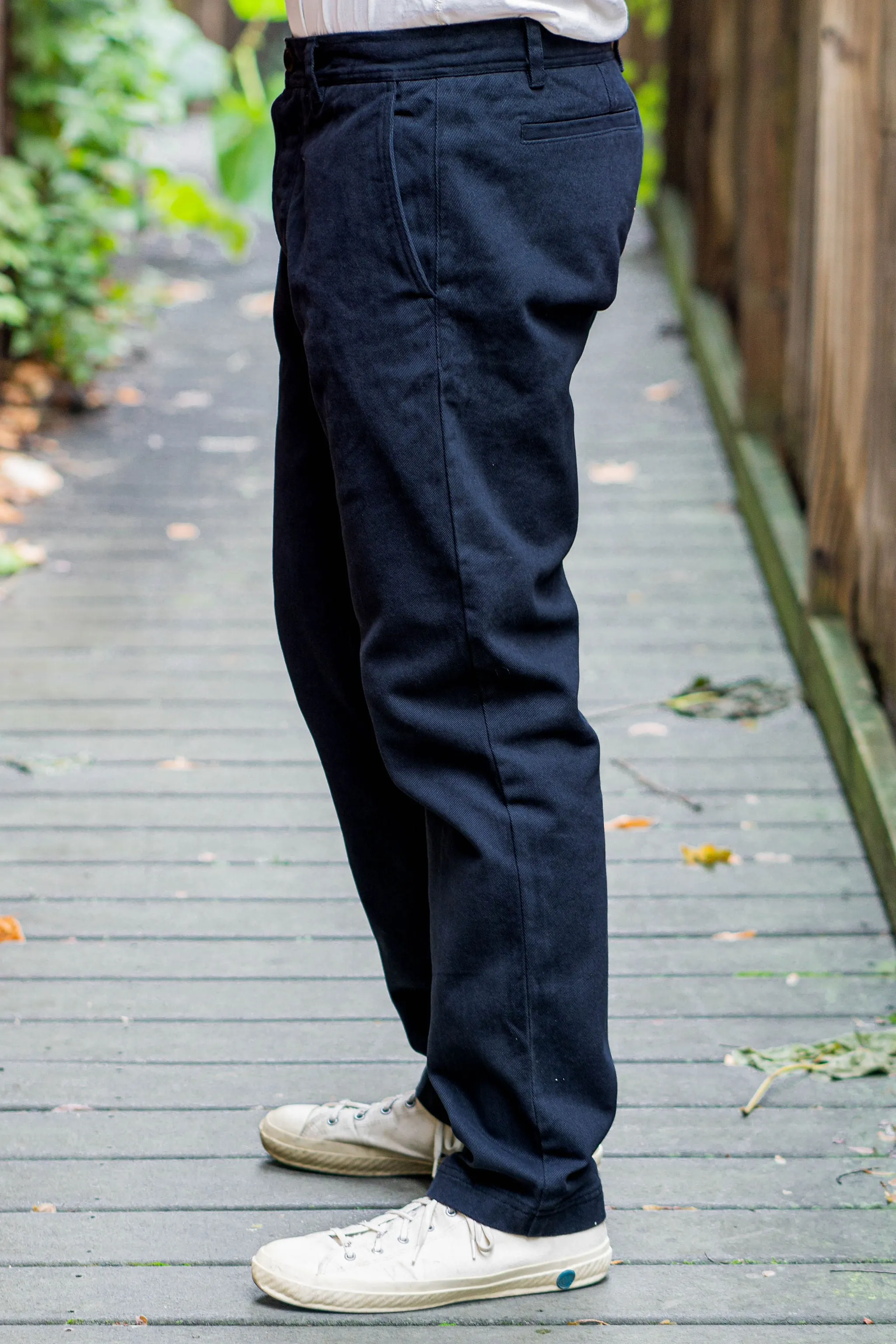 Hansen Garments Fred Regular Cut Work Trousers - Dark Navy