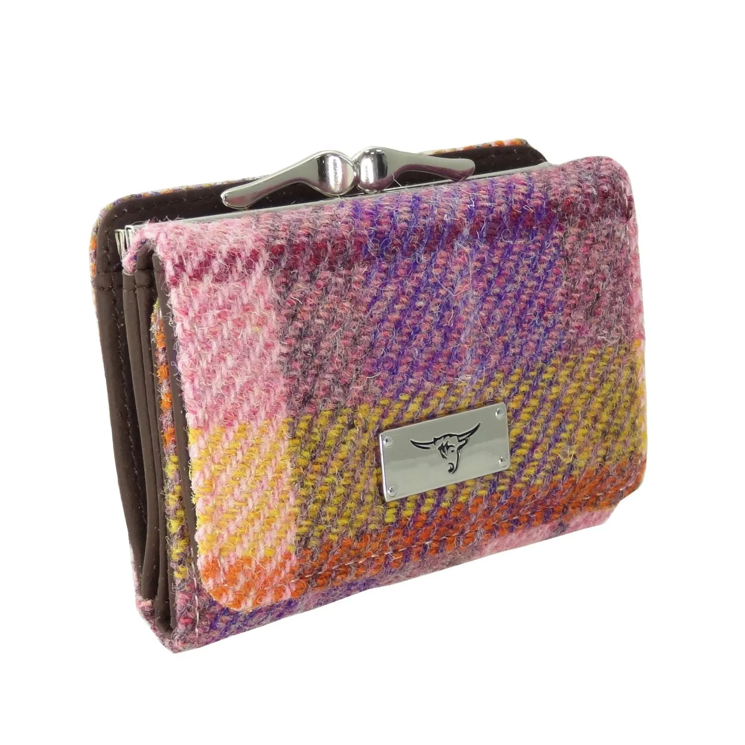 Harris Tweed Small Clasp Purse [5 Colors]