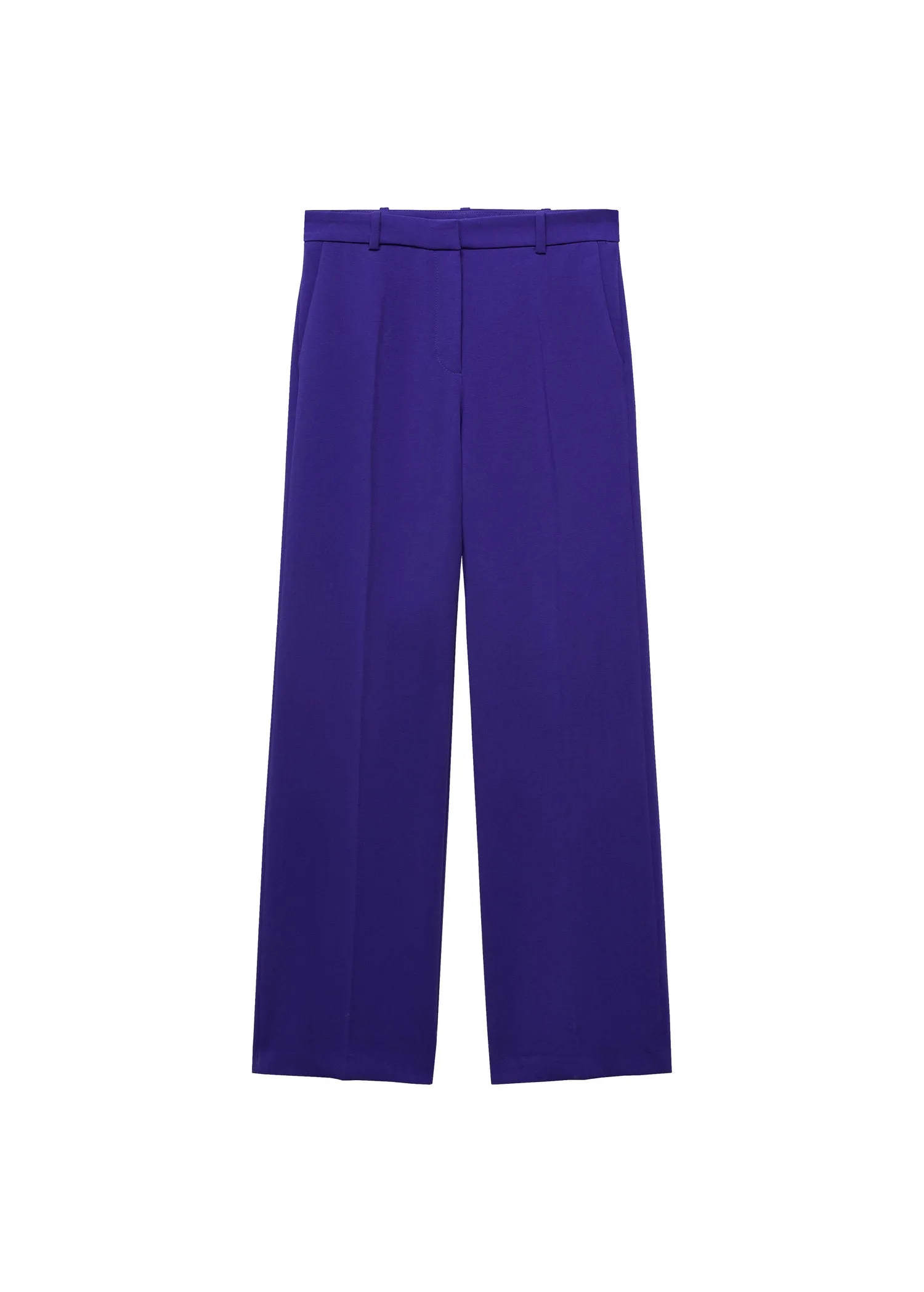 High-rise wideleg trousers