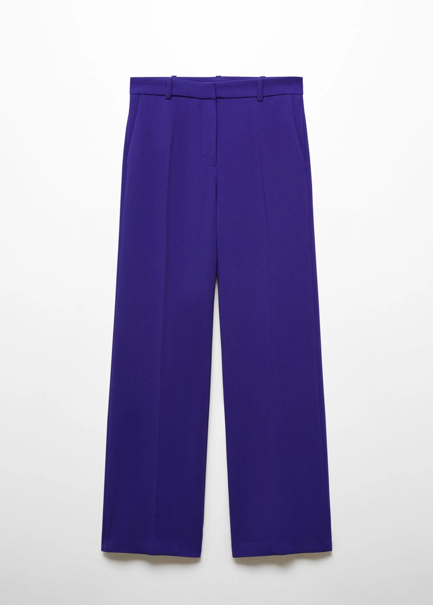 High-rise wideleg trousers