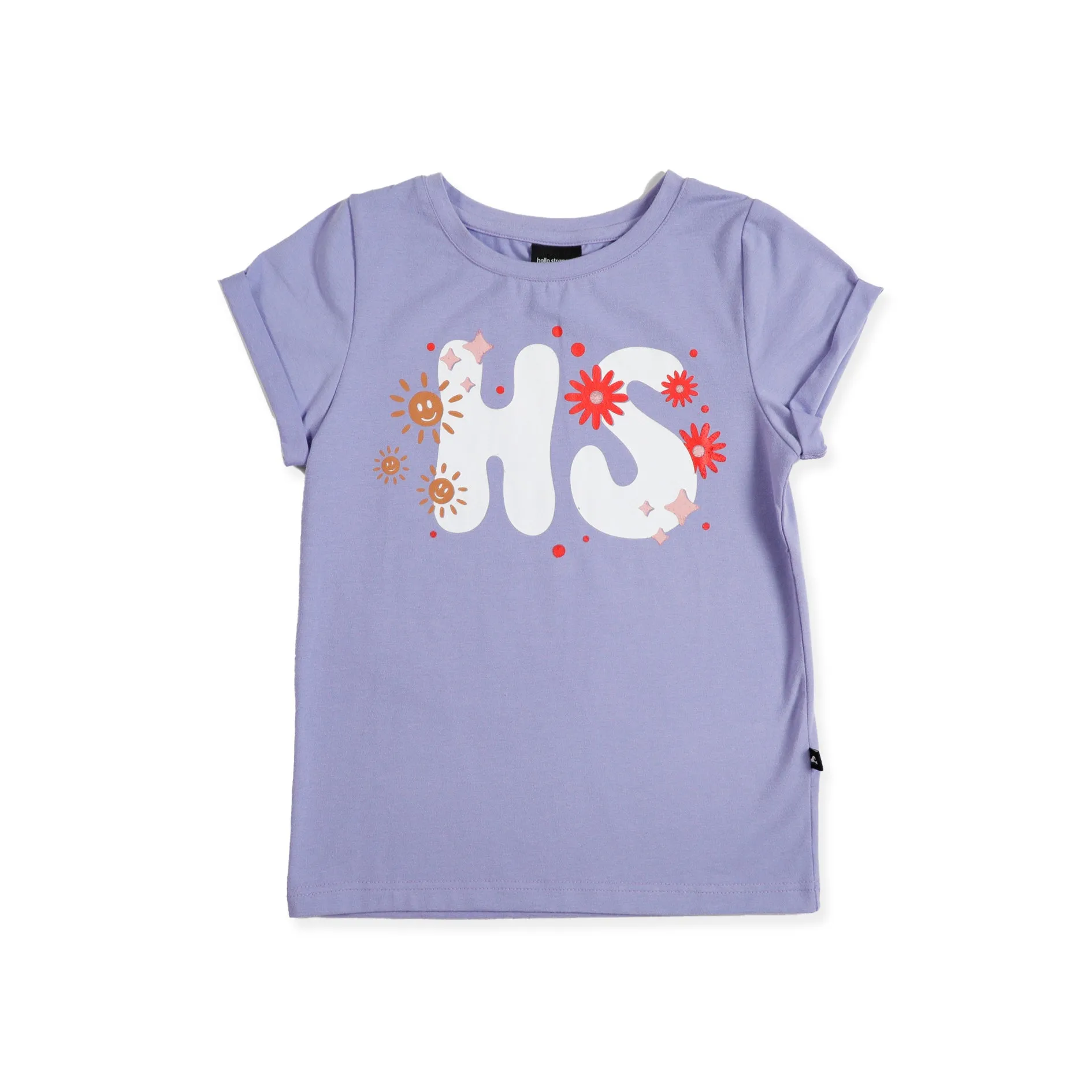 HS Girls SS Tee - Purple