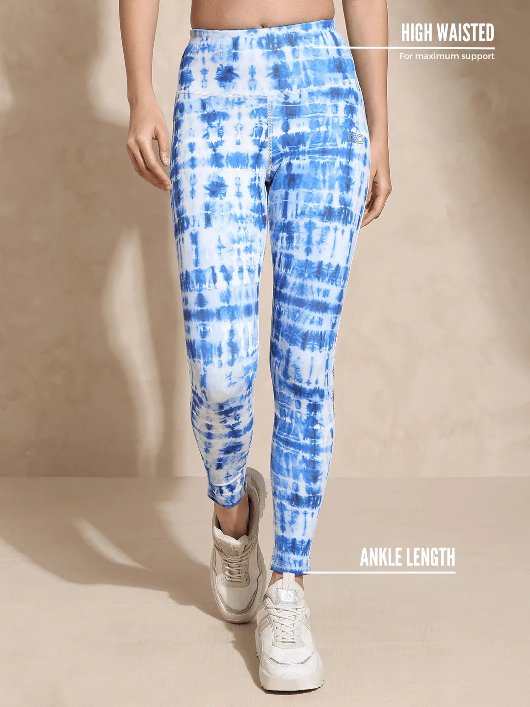 Indigo Shibori Luxe Crop Top & Leggings