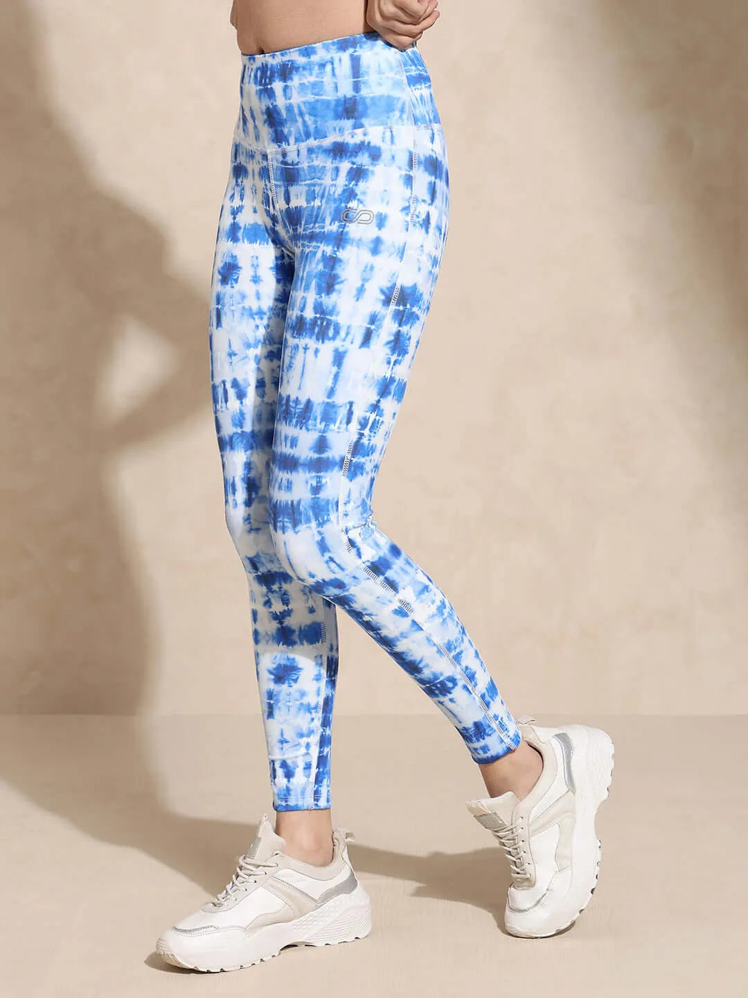 Indigo Shibori Luxe Crop Top & Leggings