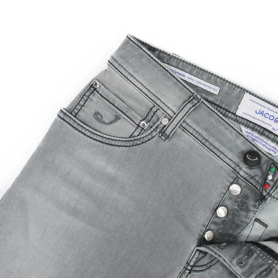 Jacob Cohen - J622 Black Badge Jeans in Grey