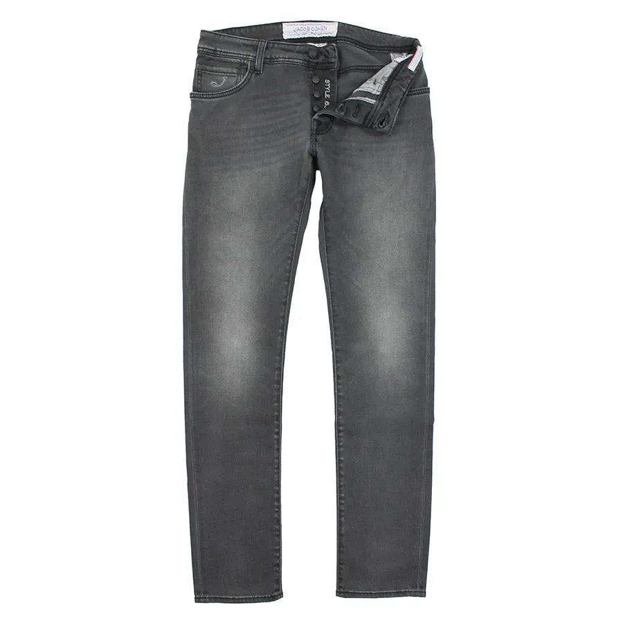 Jacob Cohen - J622 Comf Slim Fit Jeans in Grey