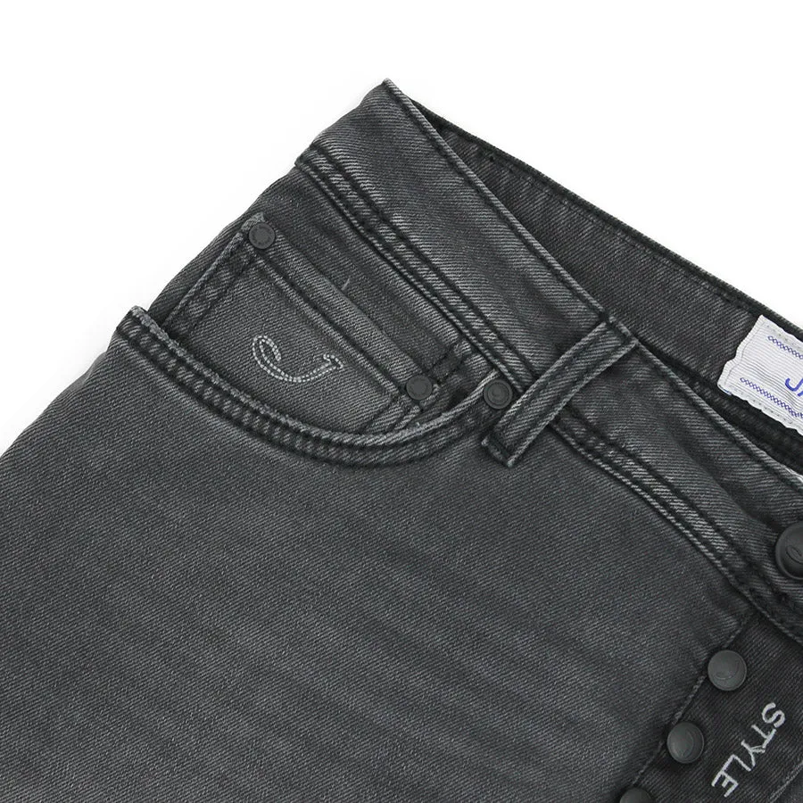 Jacob Cohen - J622 Comf Slim Fit Jeans in Grey