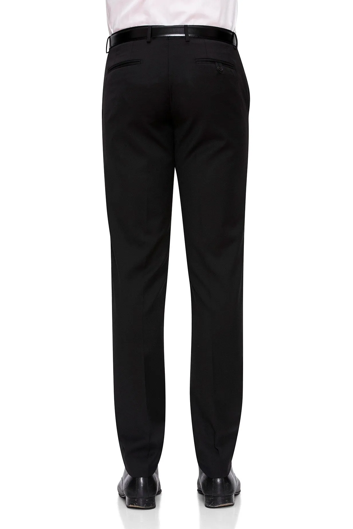 JB PLAIN BLK TROUSER   RAZOR FJV032 BLK