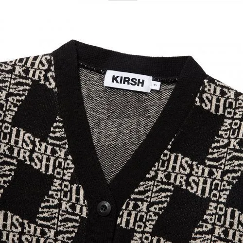 KIRSH  |Unisex Street Style Long Sleeves Logo Cardigans