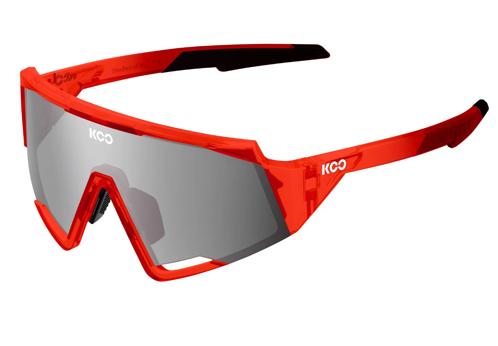 KOO Spectro Cycling Sunglasses Luce Red Glass w/ Smoke Zeiss Lens