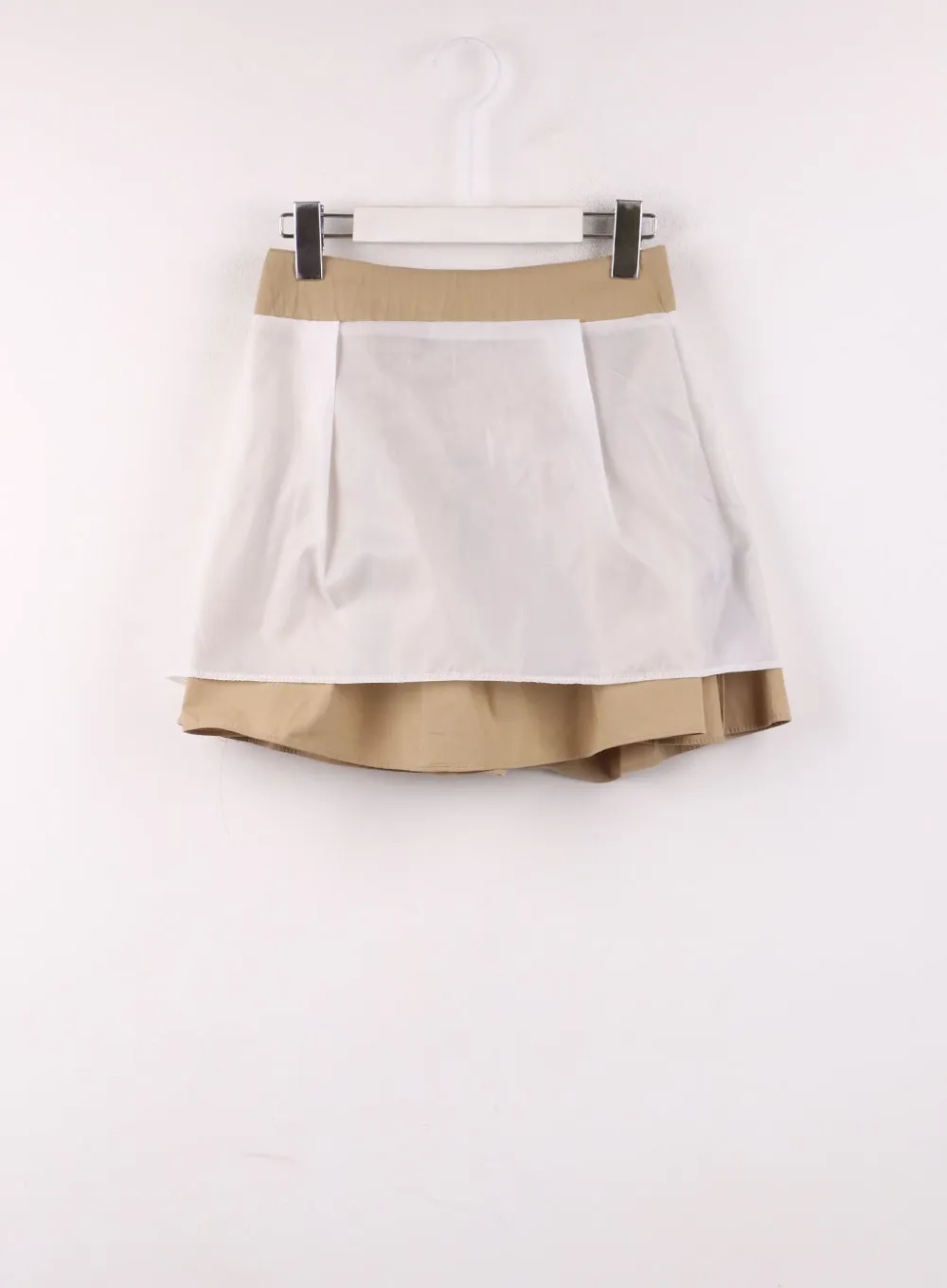 Lace-Up Mini Skirt IJ430