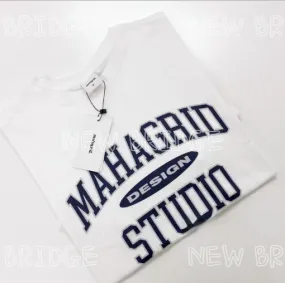 mahagrid  |Unisex Street Style Long Sleeves Short Sleeves