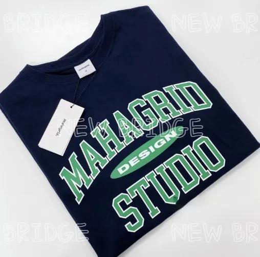 mahagrid  |Unisex Street Style Long Sleeves Short Sleeves