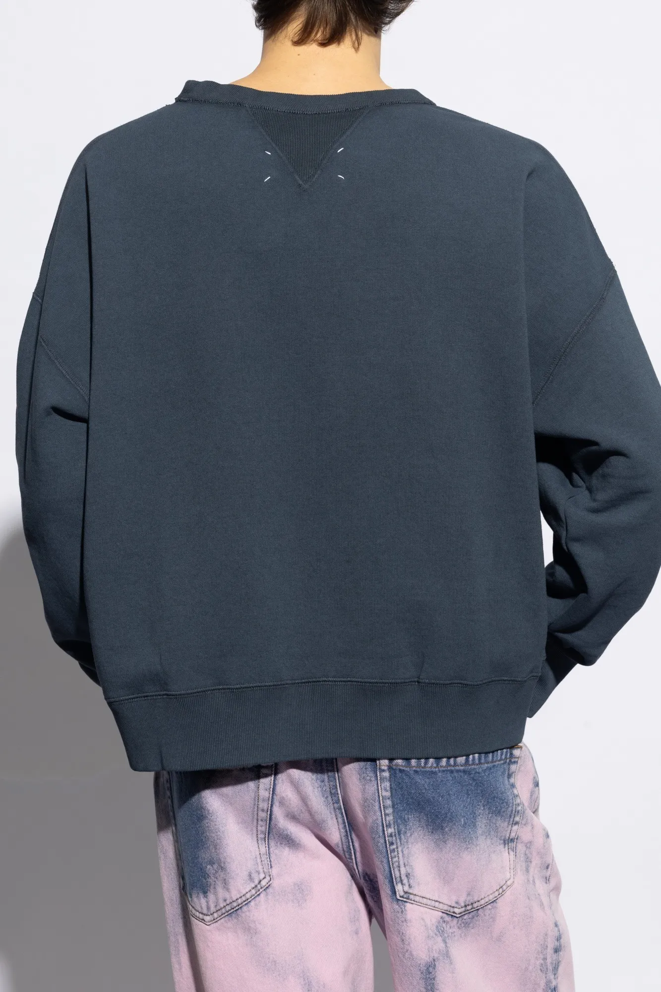 Maison Margiela  |Crew Neck Unisex Blended Fabrics Street Style U-Neck