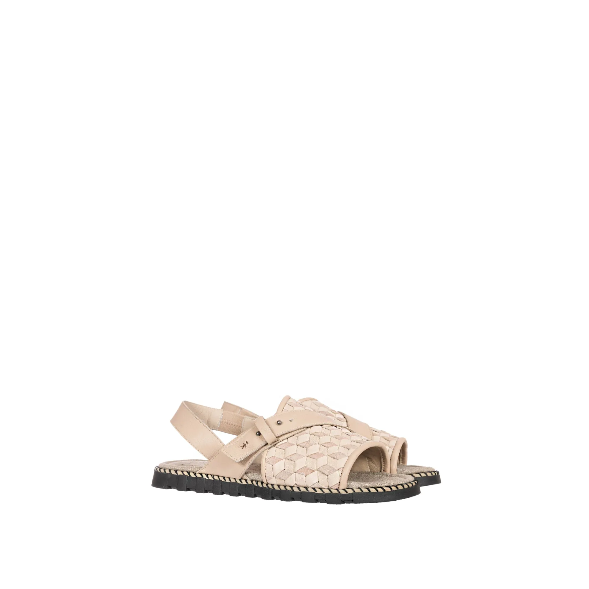 Man Sandal Intreccio 3D Beige