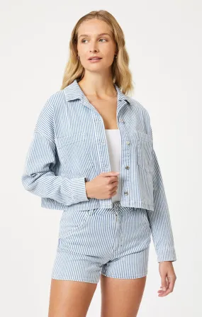 Mavi Rayna Stripe Denim Shirt