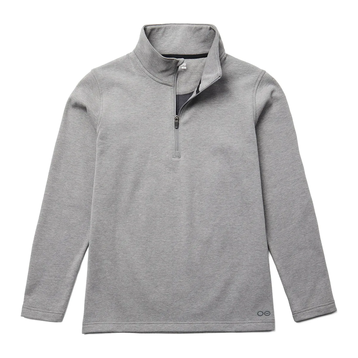 Men's cOOl down  Zip - Gray Heather