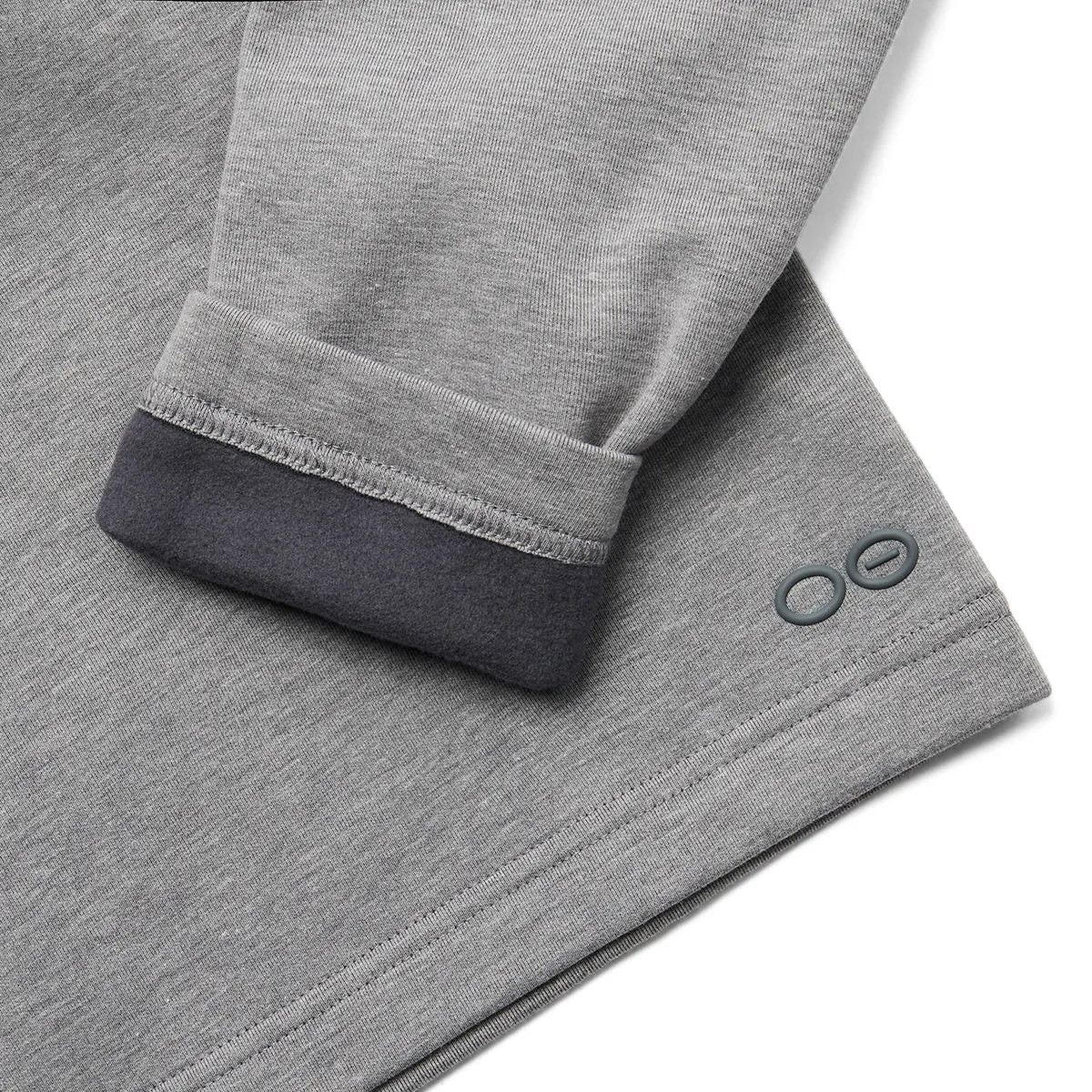 Men's cOOl down  Zip - Gray Heather