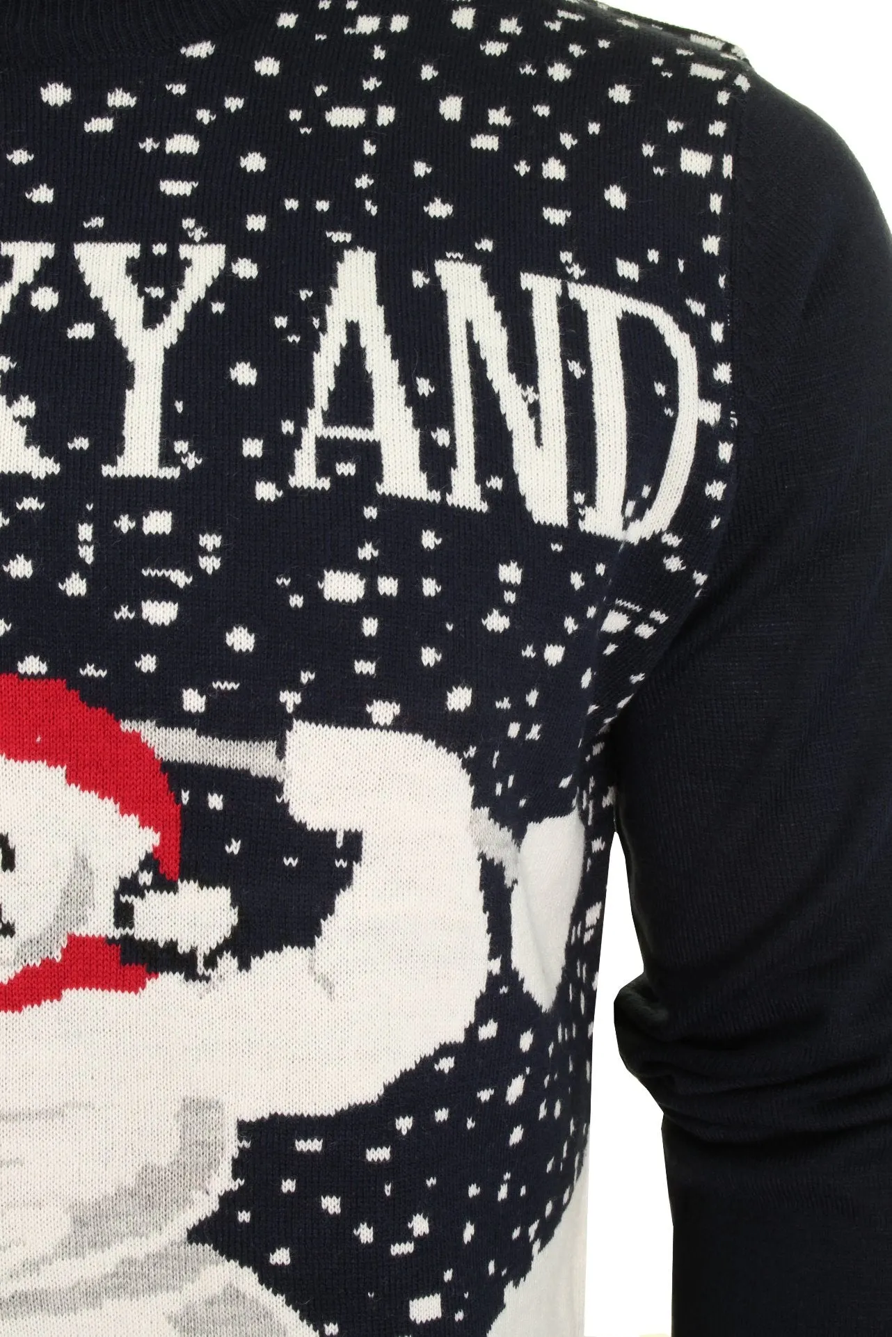 Mens Xact Christmas/Xmas Jumper - Sexy Snowman