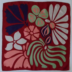 Mini Flower Power Scarf ? Rouge