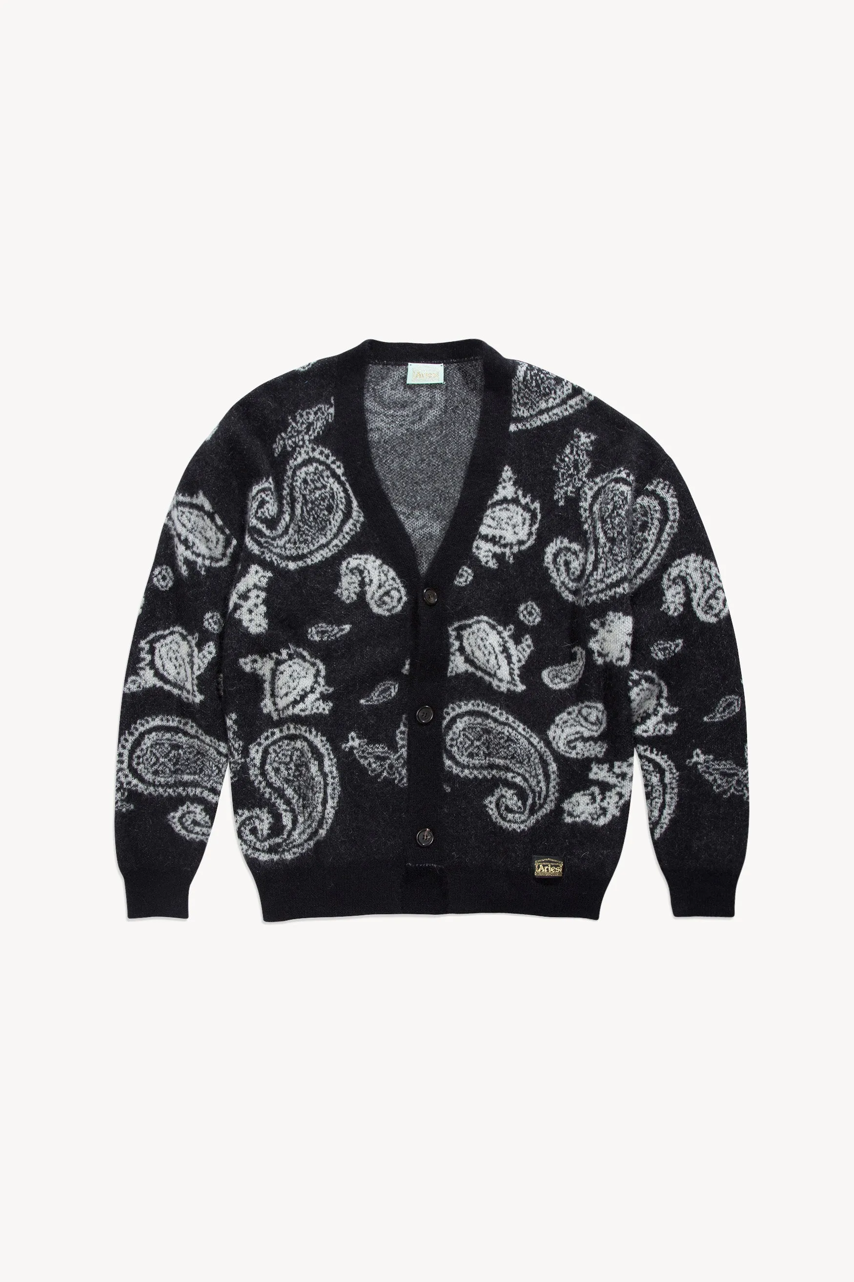 Mohair Paisley Cardigan