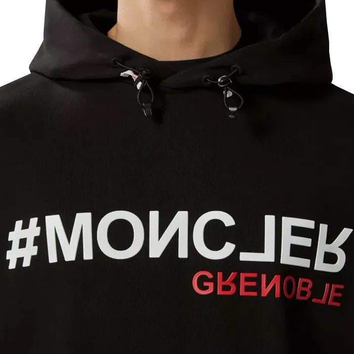 MONCLER  |Pullovers Cotton Logo Hoodies