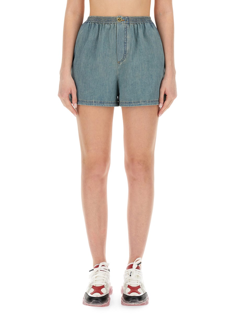 MOSCHINO    DENIM SHORTS