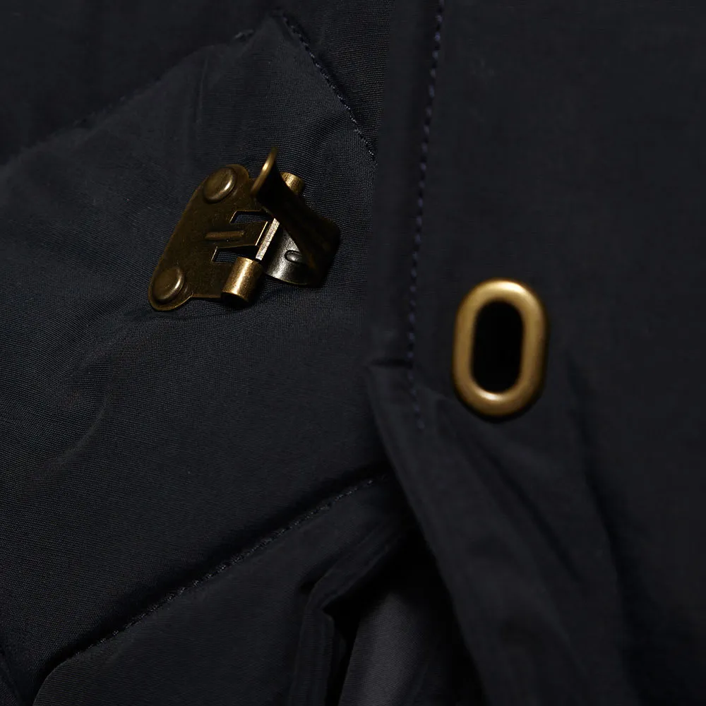 Nigel Cabourn US Down Clip JacketNavy