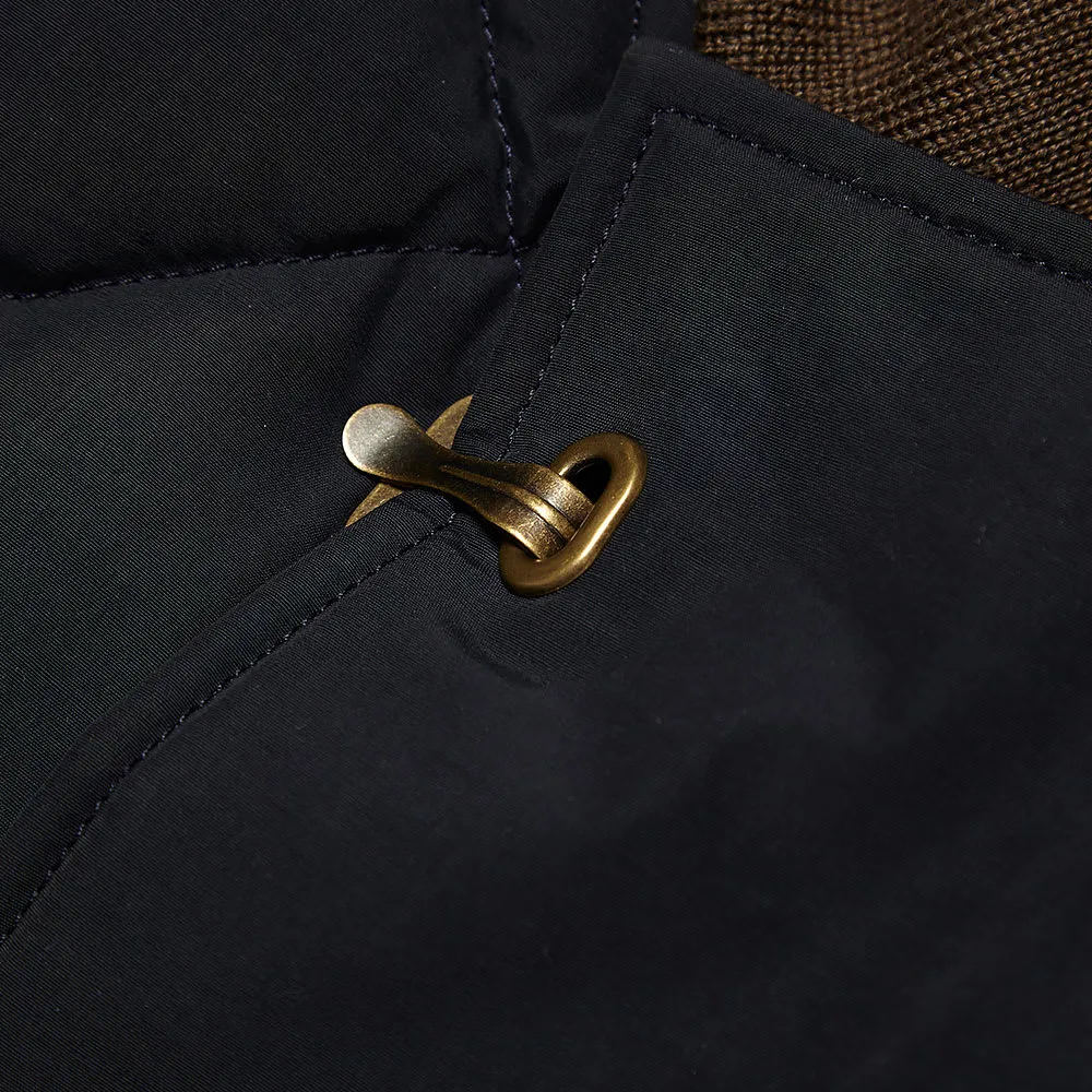 Nigel Cabourn US Down Clip JacketNavy