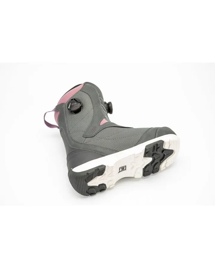 Nitro Cypress BOA Dual Womens Snowboard Boots - Charcoal/Purple - 2022