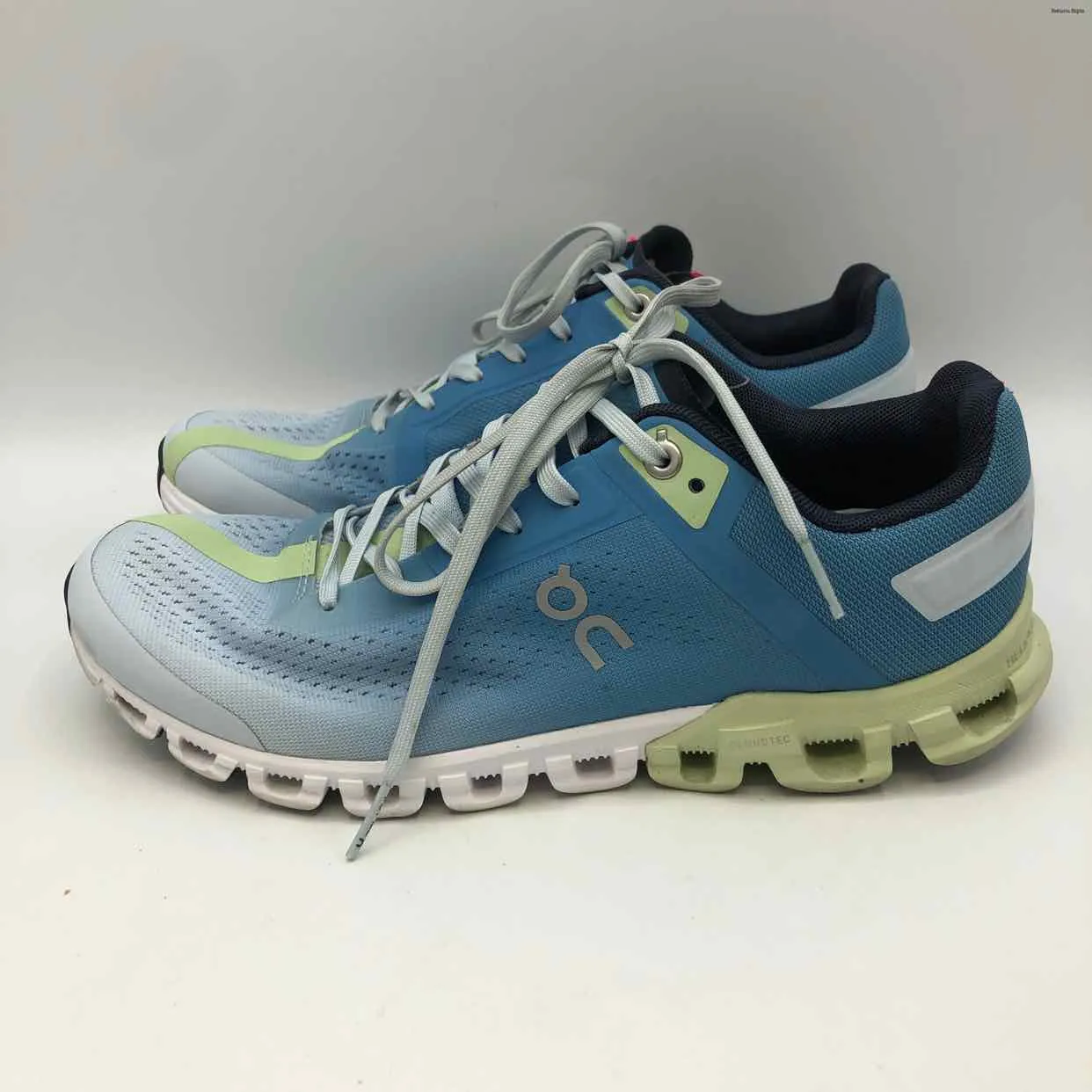 ON CLOUD Swiss Engineering Blue Gray Mint Green Ombre Sneaker Shoes