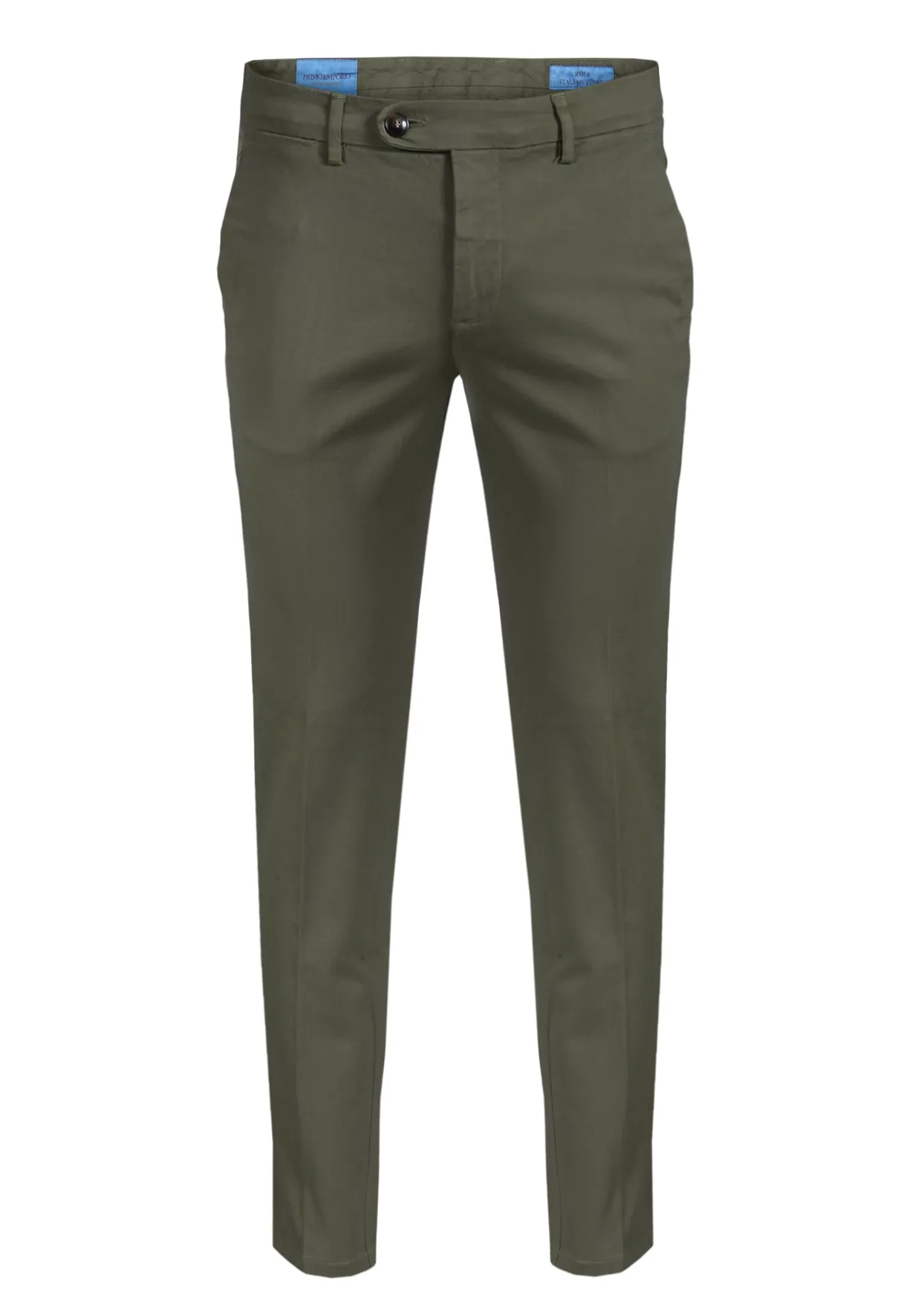 Pantalone Chinos Tasca America Cotone caldo - Militare