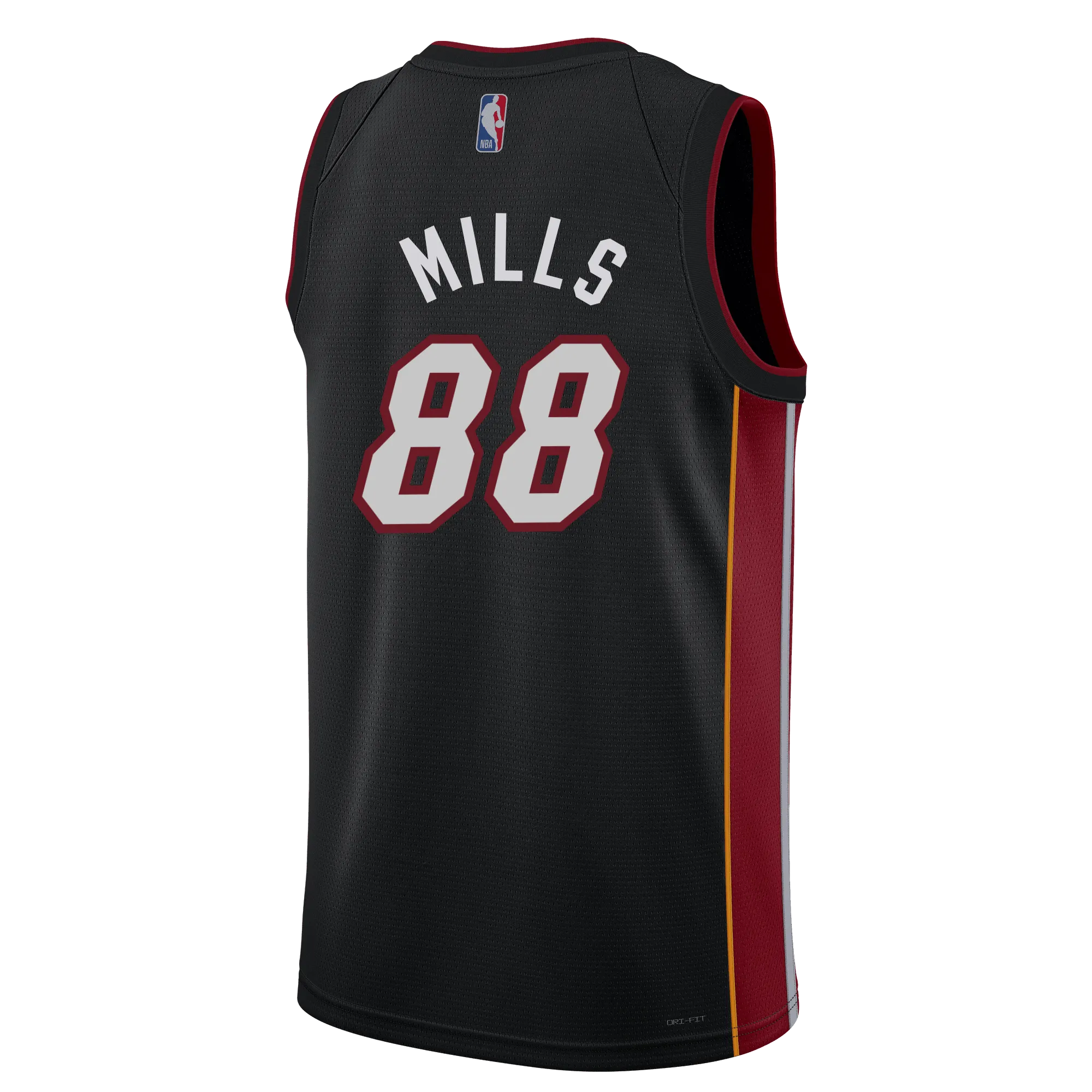 Patty Mills Nike Miami HEAT Icon Black Swingman Jersey