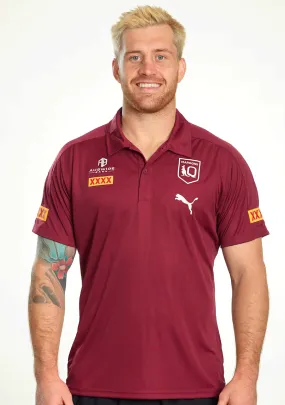 Puma Mens Queensland Maroons Polo Shirt  768298 01