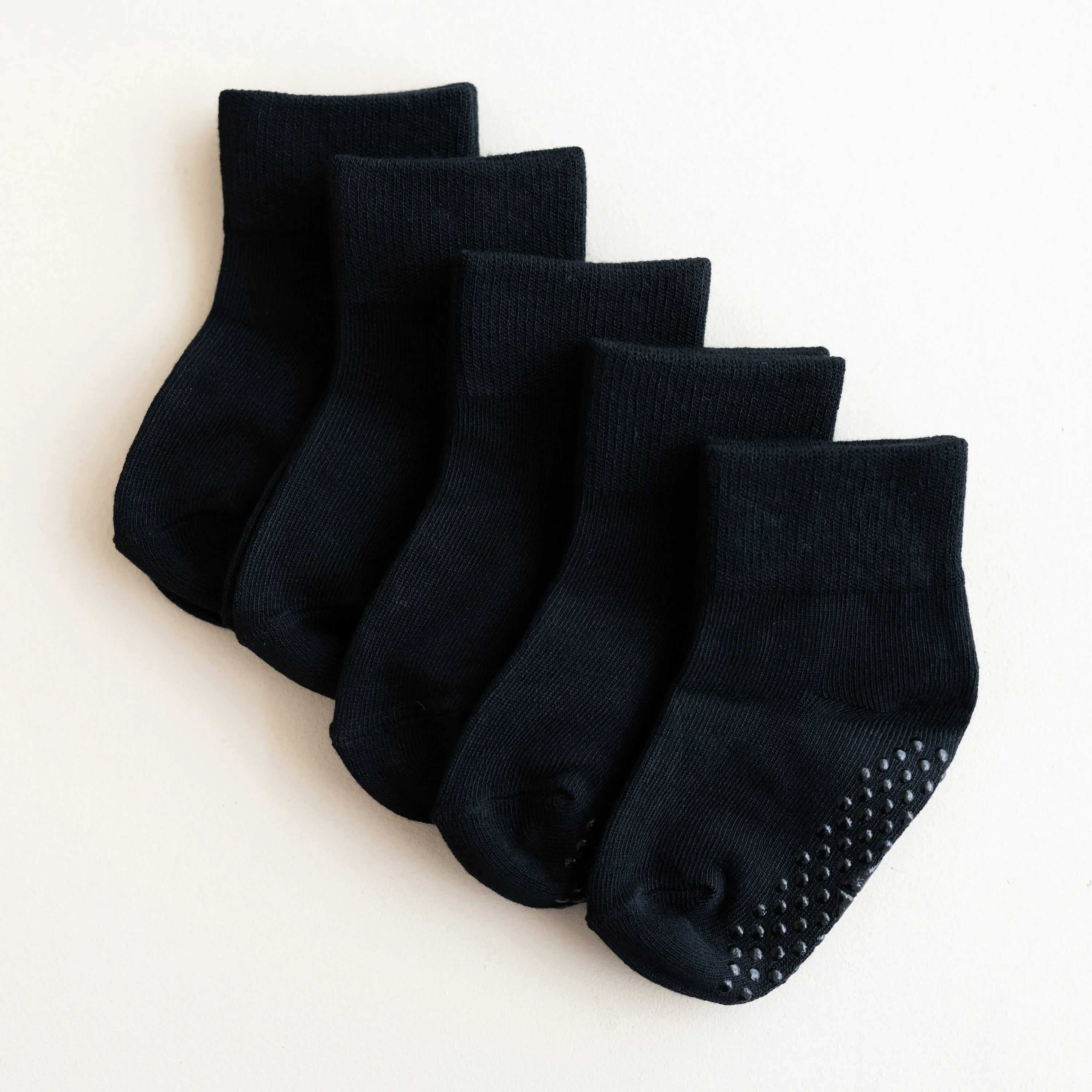 Quarter Socks Combo 5-Pack in Midnight