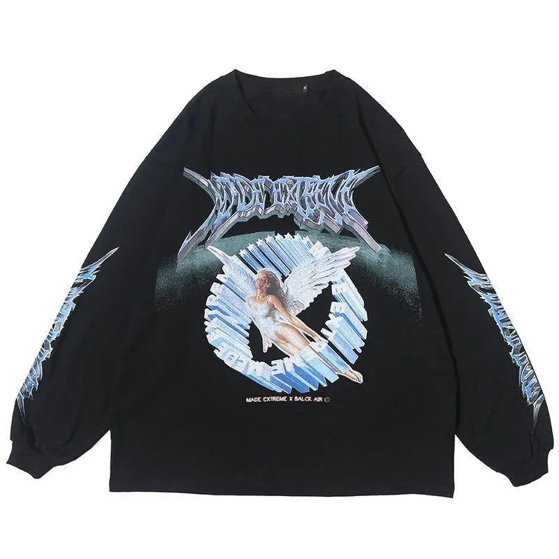 Retro Angel Long Sleeve