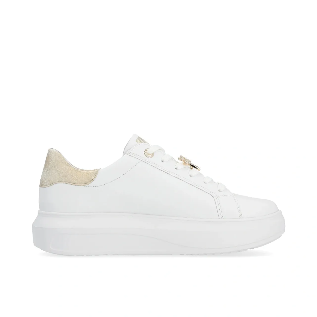 Rieker Evolution W1202-82 White & Gold Sneaker