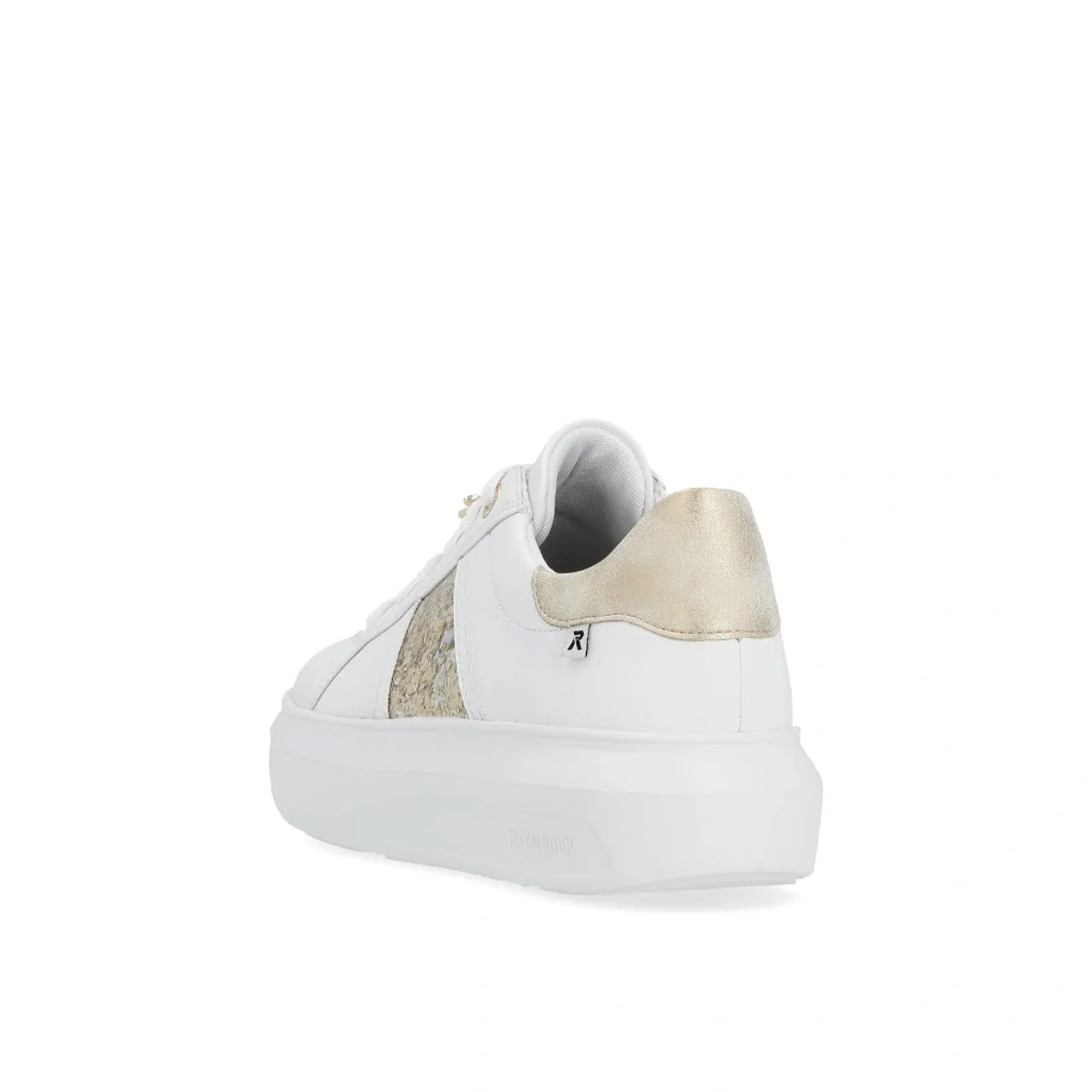 Rieker Evolution W1202-82 White & Gold Sneaker