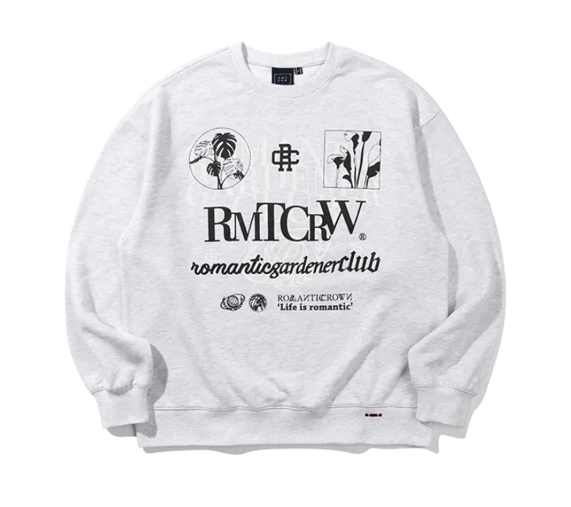 ROMANTIC CROWN  |Unisex Street Style Long Sleeves Sweatshirts