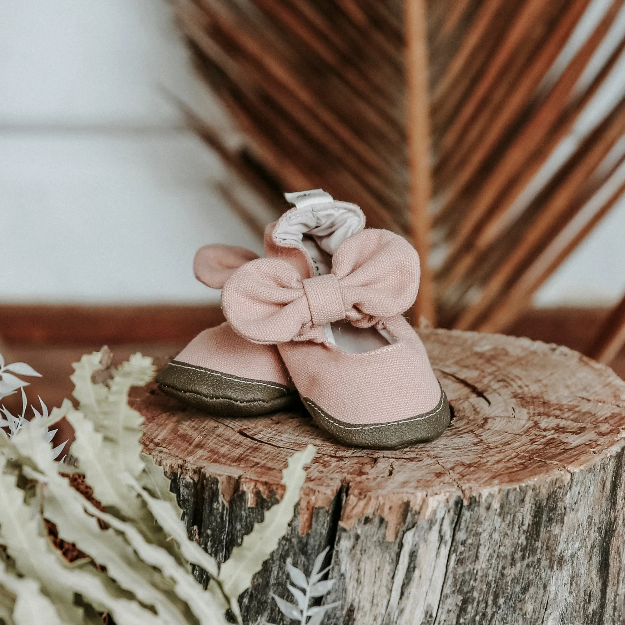 Rose Soft Sole Mary Janes