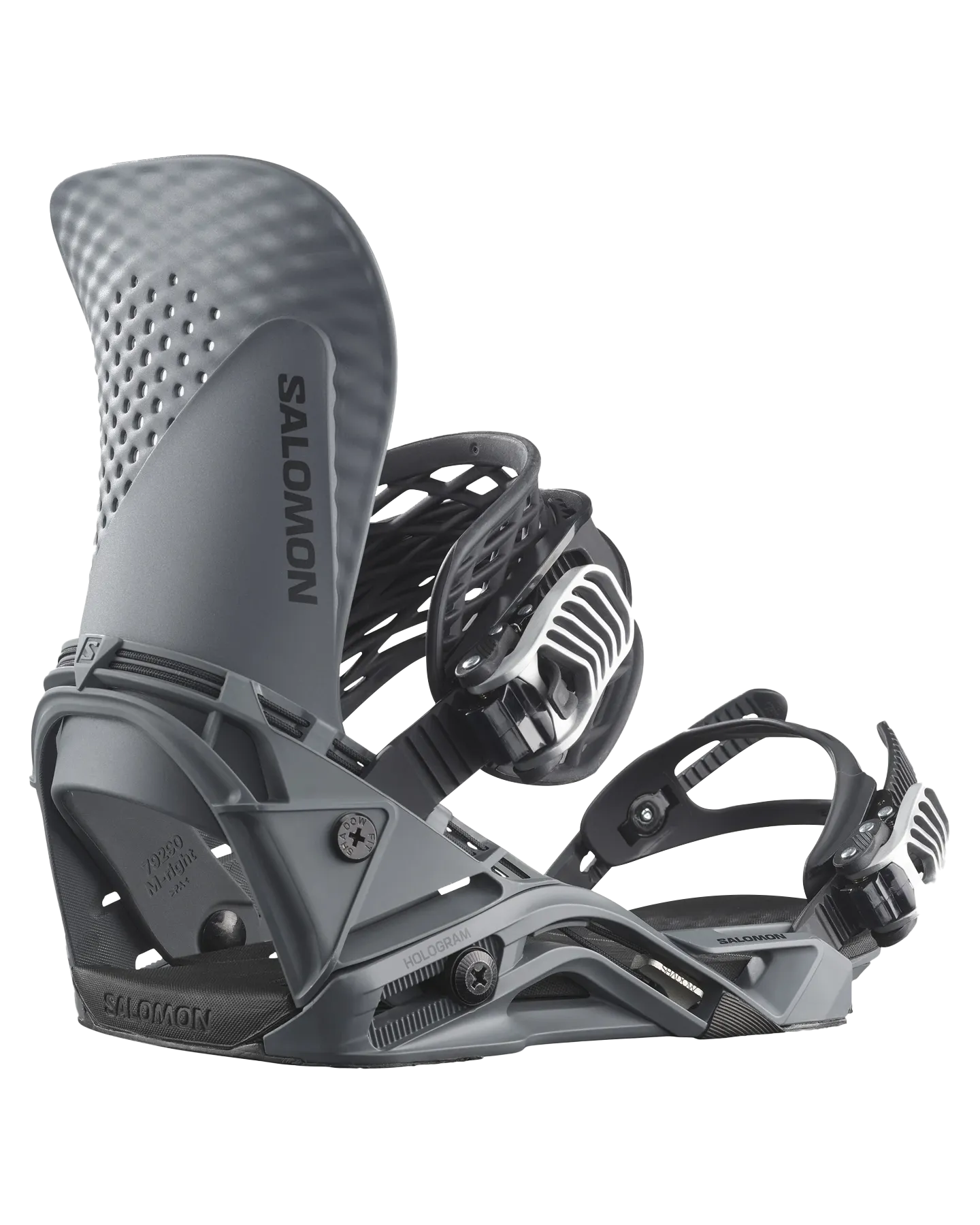 Salomon Hologram Snowboard Bindings - Gray - 2024