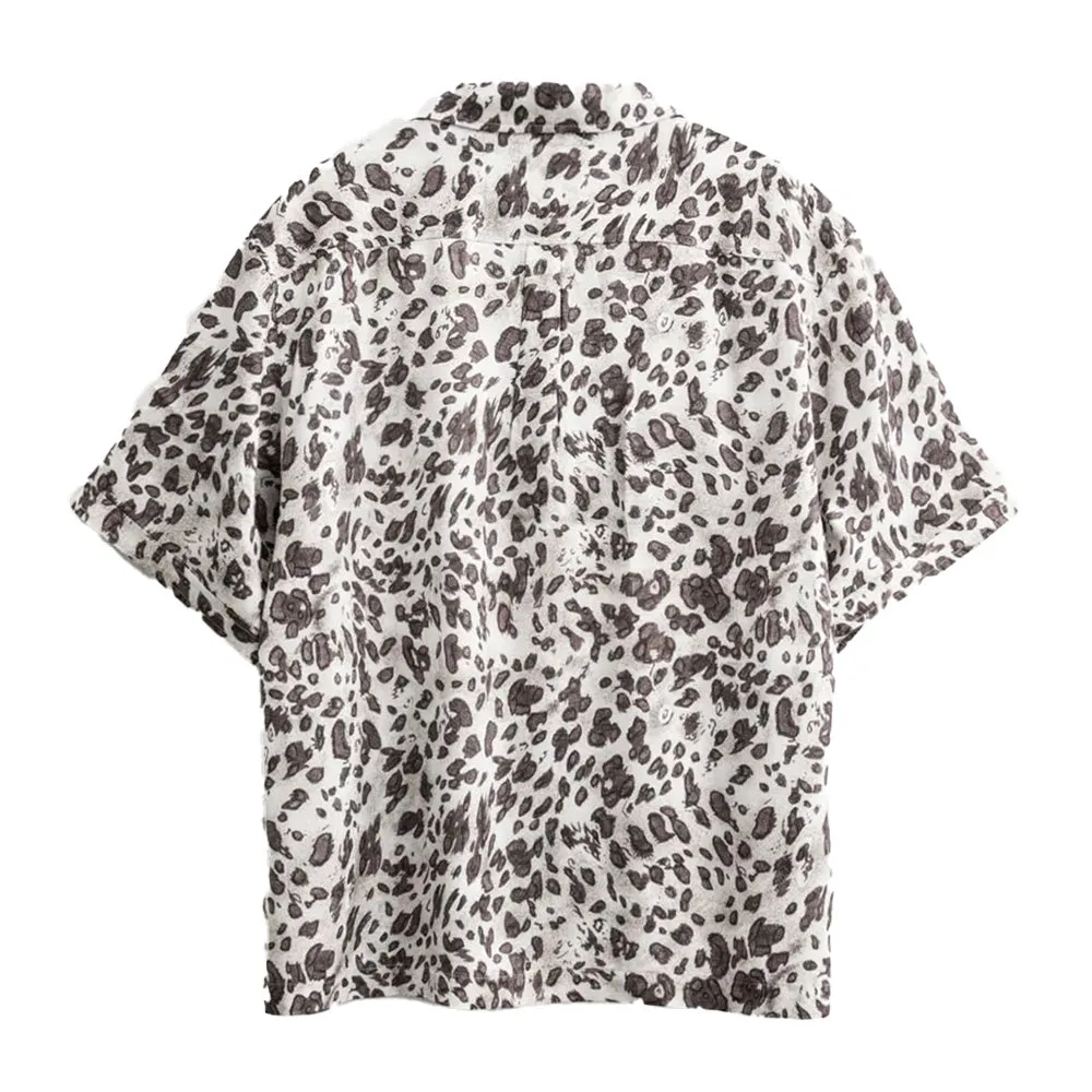 Stampd Leopard SS Woven Button Down