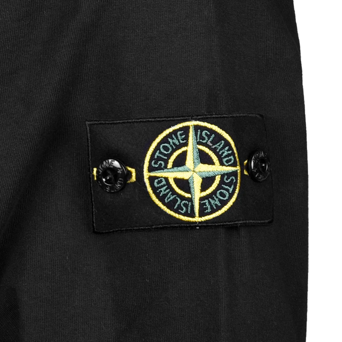 STONE ISLAND  |Crew Neck Long Sleeves Cotton Logos on the Sleeves