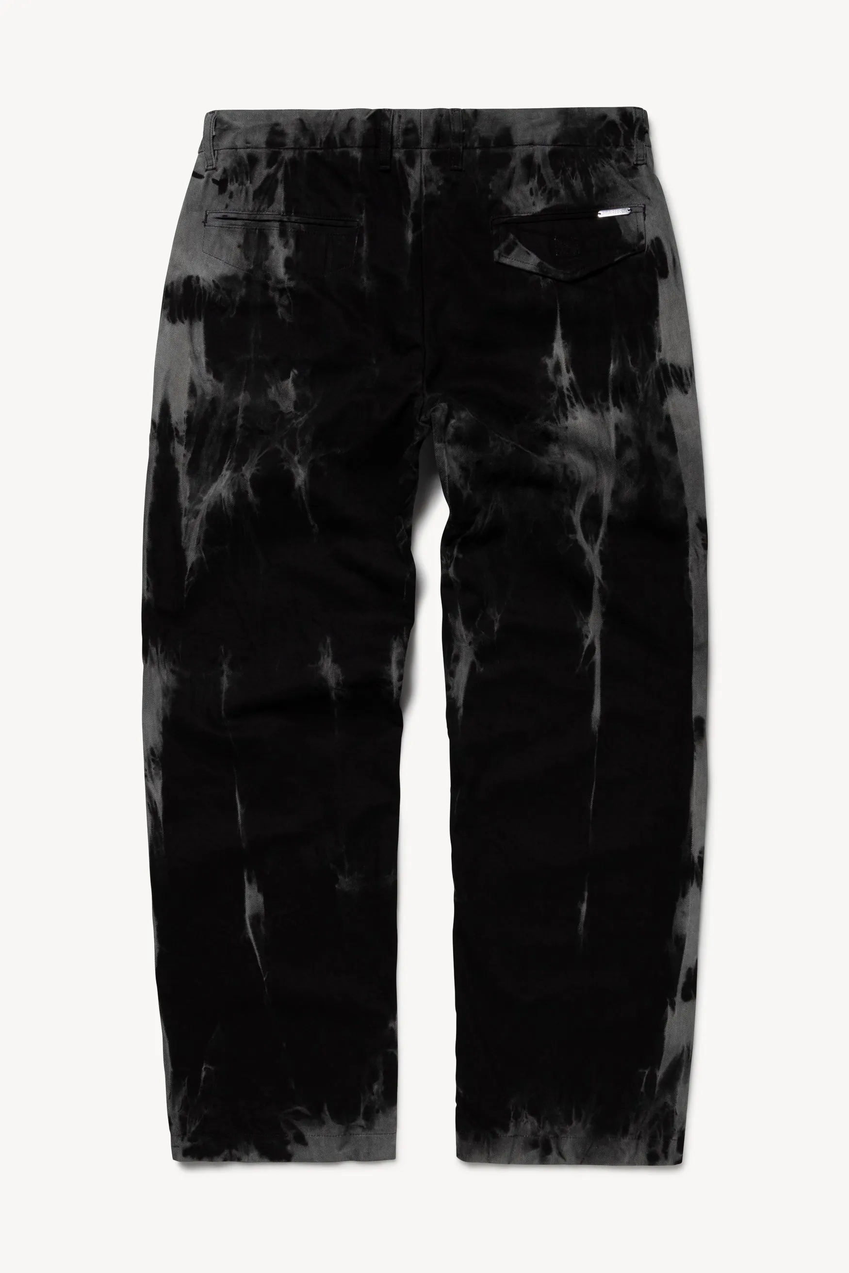 Streaked Bleach Effect Chinos