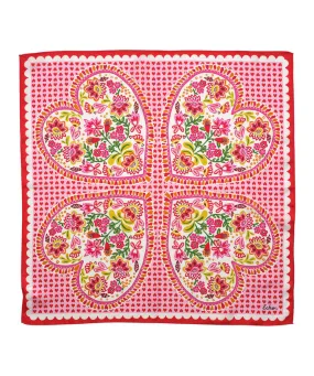 SWEETIE SILK BANDANA PINK