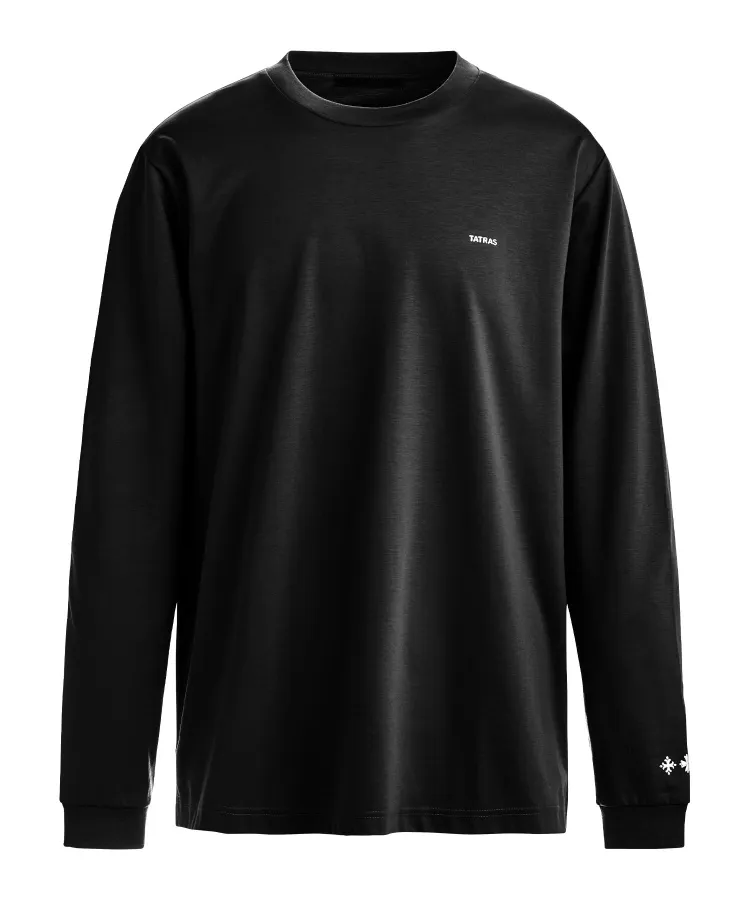 TATRAS  |Long Sleeves Cotton Logos on the Sleeves Long Sleeve T-shirt